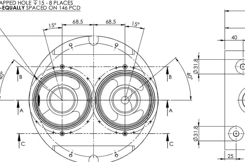 Series 0 Impact Pump product engineering design complete